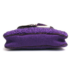 Pochette soie à smoke FENDI violet