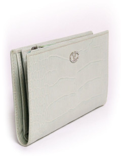 portfolio VALENTINO celadon green alligator