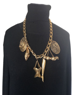 Collier CHANTAL THOMAS symboles collector