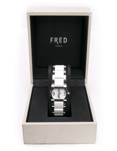 Montre FRED bracelet blanc