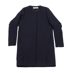 manteau MARNI t 38 fr bleu marine