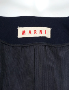 manteau MARNI t 38 fr bleu marine