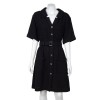 Robe "Paris-Singapour" CHANEL T42 noire