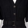 Robe "Paris-Singapour" CHANEL T42 noire