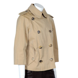 Veste BURBERRY toile beige