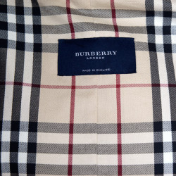 Veste BURBERRY toile beige