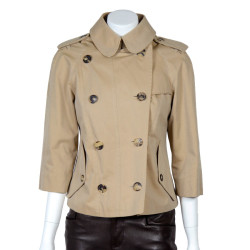 Veste BURBERRY toile beige