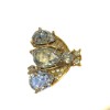 Broche Abeille CHRISTIAN DIOR en strass 