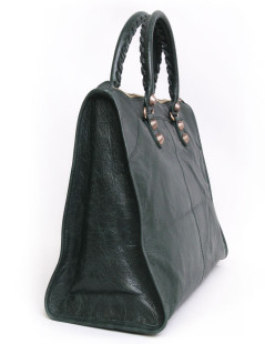 Sac BALANCIAGA "Giant Work"  vert 