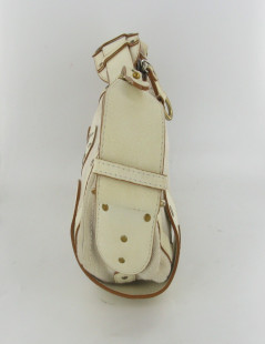 Bag leather and unbleached fabric CHLOE