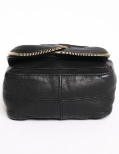 Sac pochette See by CHLOE cuir noir