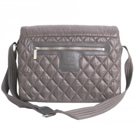 Satchel "cocoon" CHANEL grey ash