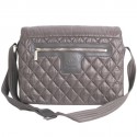 Besace "cocoon" CHANEL gris cendré