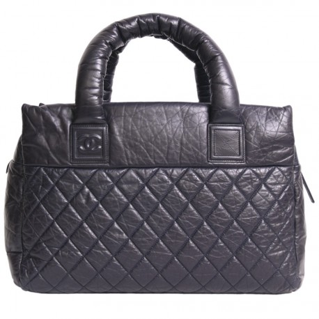 sac "cocoon" CHANEL cuir violet