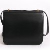 mini sac "Constance" HERMES cuir box noir vintage