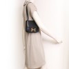 mini sac "Constance" HERMES cuir box noir vintage