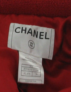 Duffle coat rouge CHANEL