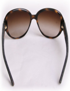 Grandes lunettes de soleil CHANEL branches jean's 