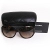 Grandes lunettes de soleil CHANEL branches jean's 