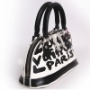 Sac "Alma Graff" LOUIS VUITTON PM cuir glacé monogram graffiti