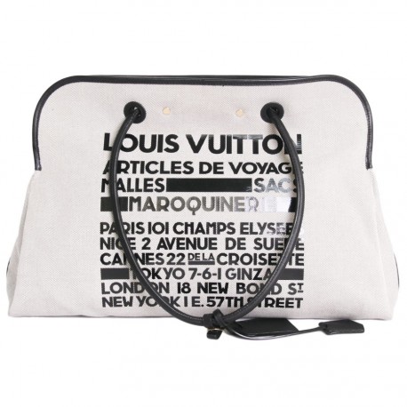 Louis Vuitton Articles De Voyage Monogram Tote Bag