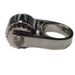 Bague BALANCIAGA t 51 métal palladium