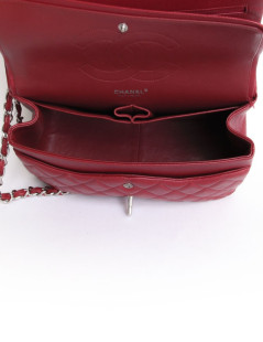 Sac Jumbo CHANEL cuir caviar rouge