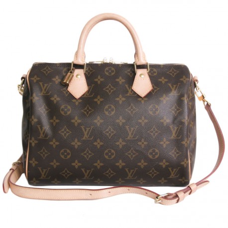 Sac speedy 30 LOUIS VUITTON avec bandoulière