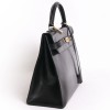 Sac Kelly 32 HERMES cuir box noir