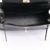 Sac Kelly 32 HERMES cuir box noir