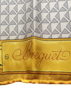 Scarf "watches" BREGUET in silk