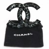 PIN CHANEL CC plexi black and serious of camellias