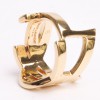 Ring "YSL" SAINT LAURENT T57 gold metal