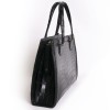 "Pullman" vintage black alligator HERMES bag