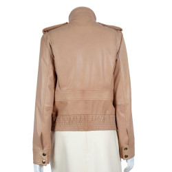 Veste T40 BUI par  BARBARA BUI cuir beige