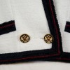 Ivory jacket CHANEL T 36 "Paris-Moscow"