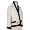 Ivory jacket CHANEL T 36 "Paris-Moscow"