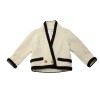 Ivory jacket CHANEL T 36 "Paris-Moscow"