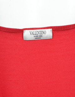 VALENTINO t 40 red vest