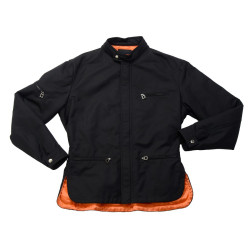 Parka HERMES toile noire Taille L