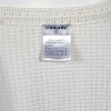 CHANEL T 38 white cotton vest