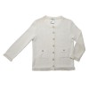 CHANEL T 38 white cotton vest