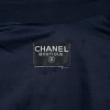 Manteau CHANEL t 38 demi saison bleu marine