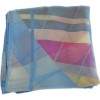 Foulard CHANEL en soie, tons pastels