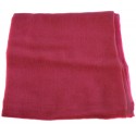 Scarf HERMES feather two-tone dark pink and light pink in cashmere and silk