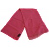 Scarf HERMES feather two-tone dark pink and light pink in cashmere and silk