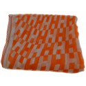 Foulard HERMES en soie orange