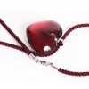 BACCARAT Ruby heart pendant