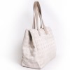 CHANEL beige monogram "travel line" tote bag