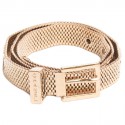 Gold CHANEL T 70 braided belt